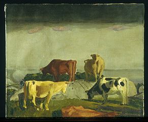 Cinc vaques. (1919)