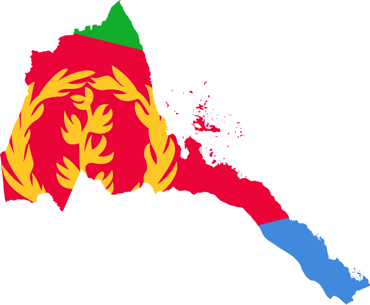 File:Flag-map of Eritrea.svg