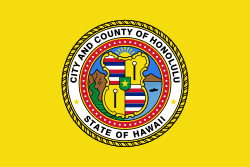 Flag of Honolulu, Hawaii.svg