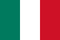 Bandera de Italia (1946-2003).