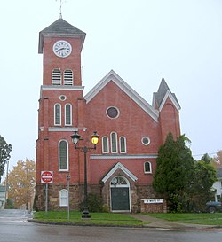 Ehemalige First Methodist Episcopal Church Holley NY Okt 09.jpg