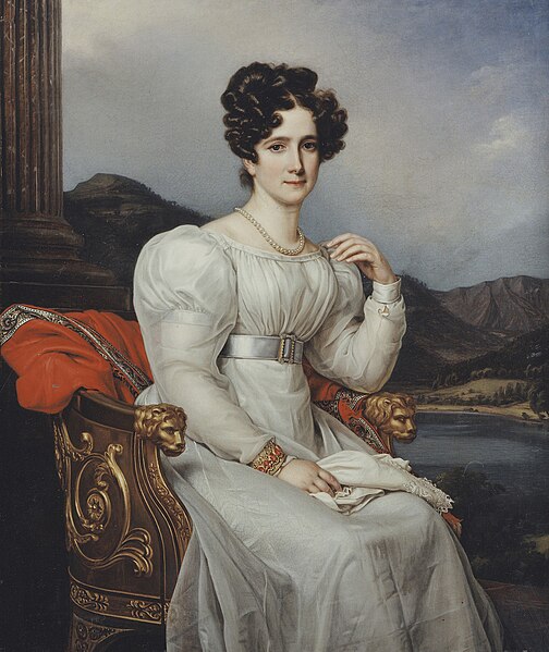 Frederica exiled by Joseph Karl Stieler, c. 1810