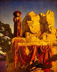 Maxfield Parrish, From the Story of Snow White, 1912