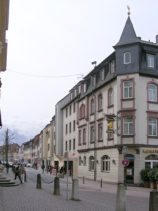 Fulda - Löherstraße und Simpliziusbrunnen