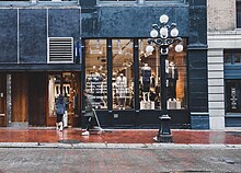 Kit and Ace flagship location, Water Street, Gastown, Vancouver Gastown, Water St shop.jpg