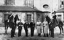 Baden Gendarmerie, 1899 Gendarmen der Grossherzoglich Badischen Gendarmerie 1899.jpg