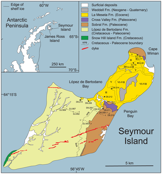 File:Geologic map of Seymour Island, Antarctica.png