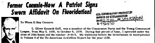 Kenneth Goff, Anti-Fluoridation and Anti-Communist Preacher, alleged author of Brain-Washing according to author Morris Kominsky. Source: FBI Files. Goff-kenneth-18-b-2.jpg