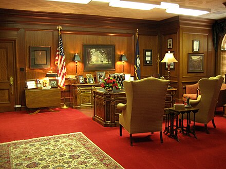 The governor's office