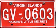 Thumbnail for Vehicle registration plates of the British Virgin Islands