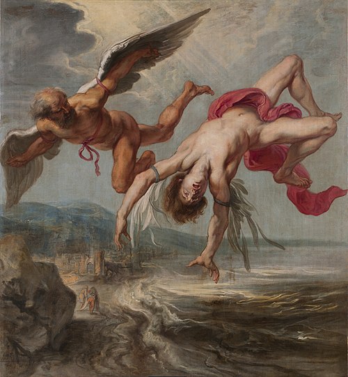 Jacob Peter Gowy's The Flight of Icarus (1635–1637)