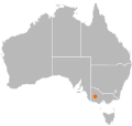 Range of the genus Gramastacus