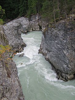 Green River below the Nairn Falls