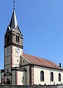 L'église Saint-Maurice.