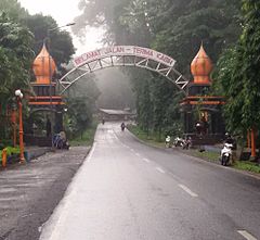 Gunung Gumitir Wikiwand Gapura Batas Kabupaten Jember Sisi Barat Kaki