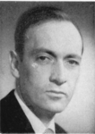 Gunnar Arpi, professor, rektor för Handelshögskolan i Stockholm. Ordförande 1948.