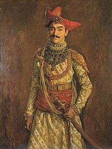 HH Maharaja Tukoji Rao III Puar z Dewas Sr (przycięte) .jpg