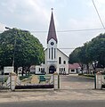 Gereja HKBP Pematangsiantar di Kelurahan Kristen