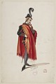 Français : Halévy - La magicienne - maquettes de costumes par Alfred Albert - 18. (Stello de Nici), M. Bonnehée