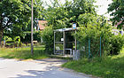 Čeština: Zastávka s křesly ve vesnici Stajka, části obce Hatín English: Bus stop in Stajka, part of Hatín, Czech Republic.