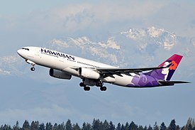 Hawaiian Airlines, Airbus A330-243, N395HA - SEA (18160775328).jpg