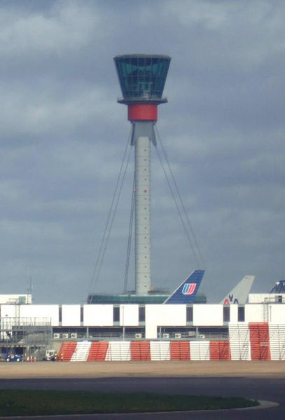 Heathrow Airport ATC tower