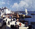 Henri Barnoin : Douarnenez, le port