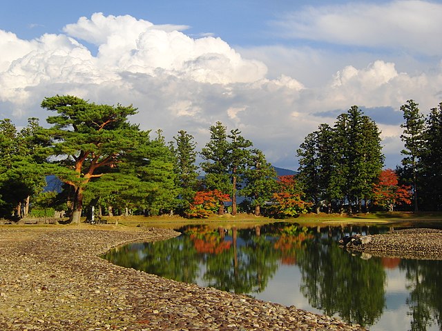 毛越寺の浄土庭園