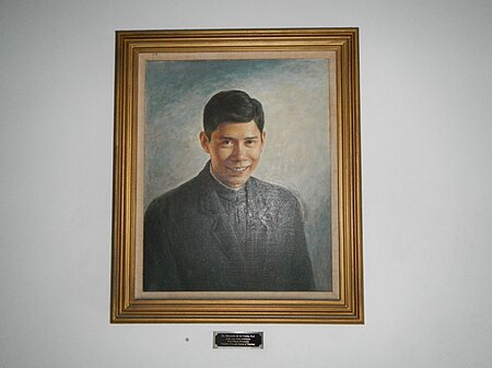 Horacio de la Costa portrait, Loyola School of Theology.jpg