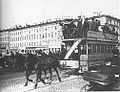 == Summary == DescriptionDinamik/gallery Русский: Конка на Аничковом мосту English: Horsetram on Anichkov bridge Date 1906 Source old photo Author unknown == Licensing: == Public domainPublic domainfalsefalse This work is in the public domain in its country of origin and other countries and areas where the copyright term is the author's life plus 70 years or fewer. You must also include a United States public domain tag to indicate why this work is in the public domain in the United States.  Note that a few countries have copyright terms longer than 70 years: Mexico has 100 years, Jamaica has 95 years, Colombia has 80 years, and Guatemala and Samoa have 75 years. This image may not be in the public domain in these countries, which moreover do not implement the rule of the shorter term. Honduras has a general copyright term of 75 years, but it does implement the rule of the shorter term. Copyright may extend on works created by French who died for France in World War II (more information), Russians who served in the Eastern Front of World War II (known as the Great Patriotic War in Russia) and posthumously rehabilitated victims of Soviet repressions (more information). This file has been identified as being free of known restrictions under copyright law, including all related and neighboring rights. https://creativecommons.org/publicdomain/mark/1.0/PDMCreative Commons Public Domain Mark 1.0falsefalse