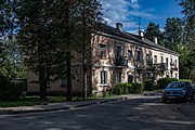 English: Parašutnaja street. Minsk, Belarus Беларуская: Вуліца Парашутная. Мінск, Беларусь Русский: Улица Парашютная. Минск, Беларусь