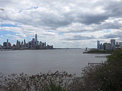 Hudson River from Stevens Tech in 2017