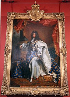 File:Louis XIV, King of France (1638–1715), in Coronation Robes (by  Workshop of Hyacinthe Rigaud) - Palace of Versailles.jpg - Wikimedia Commons