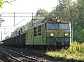 * Nomination ET42, Polish freight electric locomotive --Nemo5576 16:53, 31 March 2007 (UTC) * Decline Sorry, but the upper part of the image is way overexposed. Look at the sky and at the wires near the upper left corner - Alvesgaspar 11:11, 2 April 2007 (UTC)