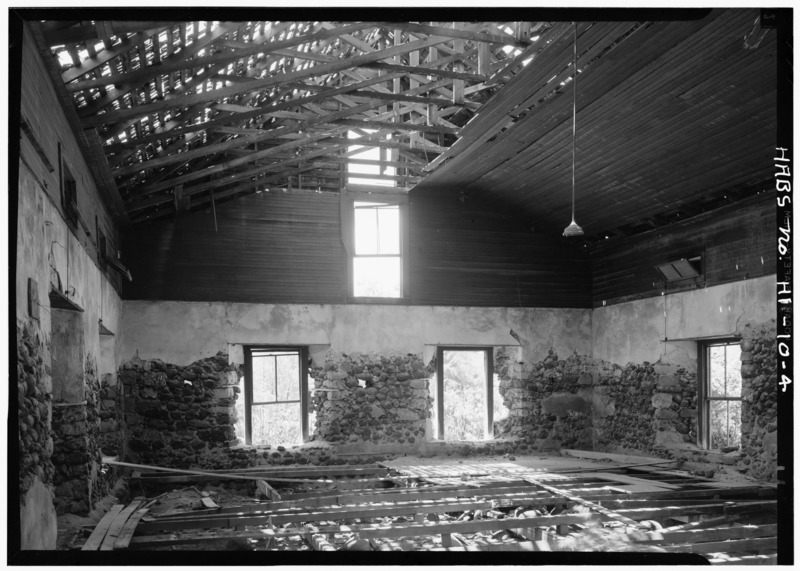 File:INTERIOR, VIEW FROM CENTER, SHOTHWEST TO NORTHWEST - Hale Aloha Church, 600 Laukini Street, Lahaina, Maui County, HI HABS HI,5-LAHA,3-4.tif