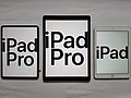 iPad and iPad Pro (front)