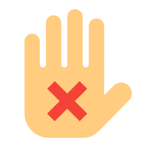 Icons8 flat disclaimer.svg