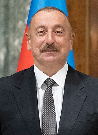 <span class="mw-page-title-main">Ilham Aliyev</span> President of Azerbaijan since 2003