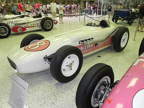 Pat Flaherty won the Indianapolis 500 driving the John Zink Special and placed fifth in the championship