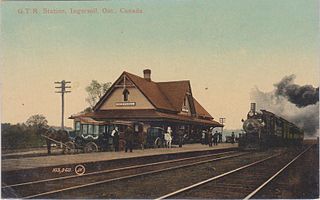 <span class="mw-page-title-main">Ingersoll station</span> Railway station in Ontario, Canada