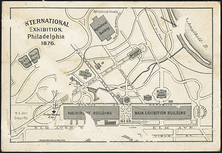 Map of the Exposition complex.