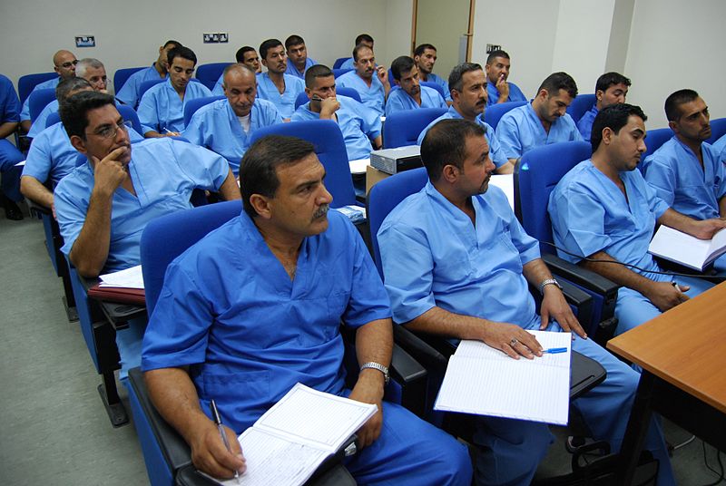 File:International Medical corp - emergency medical training. Iraq 2009. Photo- AusAID (10705332405).jpg