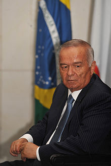 Former president Islam Karimov Islam Karimov (2009).jpg