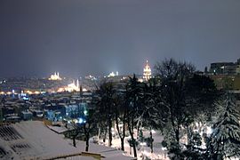Beyoğlu in winter