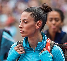 Titelverteidigerin Ivana Španović konnte im Finale verletzungsbedingt nicht antreten