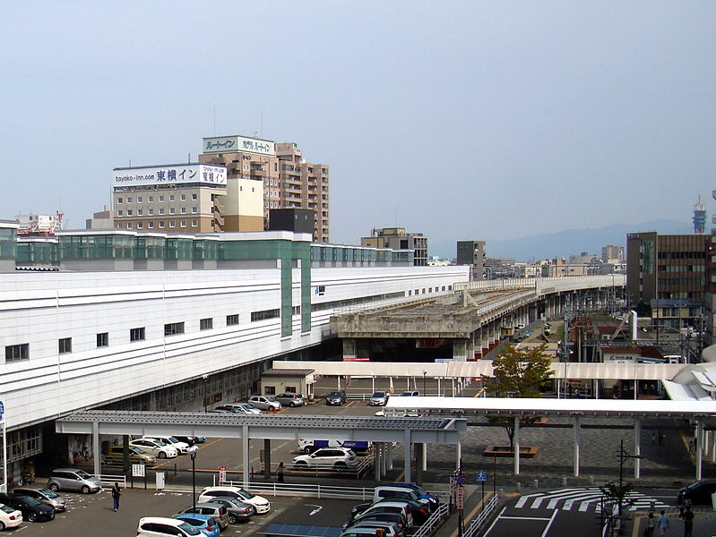 File:JR West Fukui Station East Exit 2013.jpg