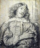 Adriaen Brouwer, ca. 1640 (krijt op papier)