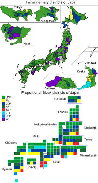 <span class="mw-page-title-main">Results of the 2017 Japanese general election</span>