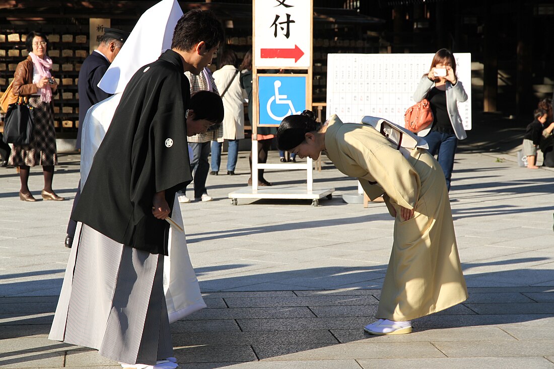 Bowing in Japan