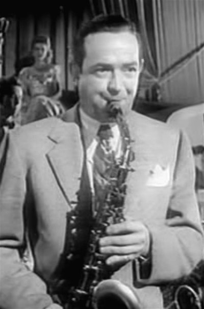 Jimmy Dorsey playing alto saxophone in The Fabulous Dorseys (1947)